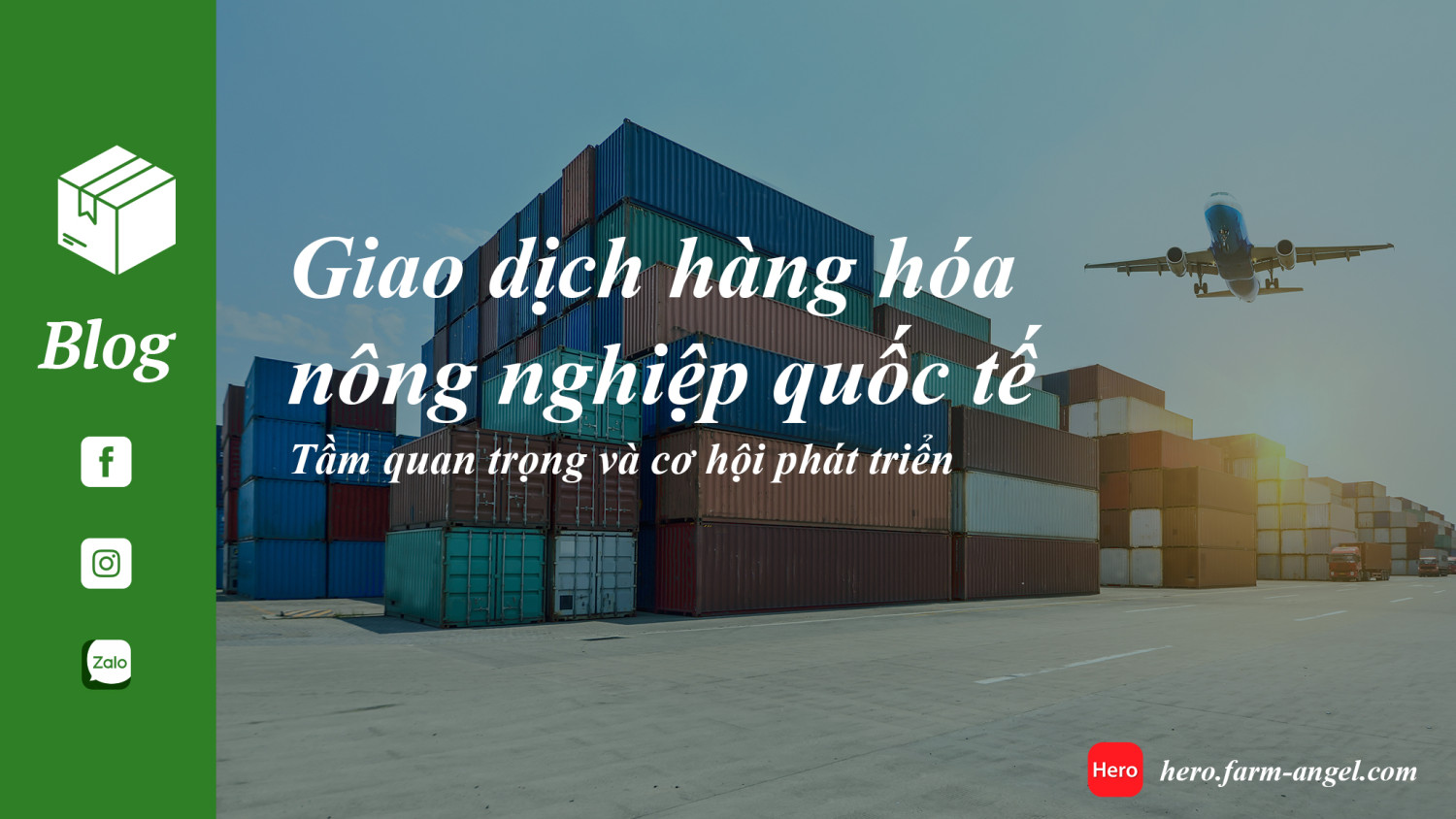 Giao dịch hàng hóa nông nghiệp quốc tế: Tầm quan trọng và cơ hội phát triển